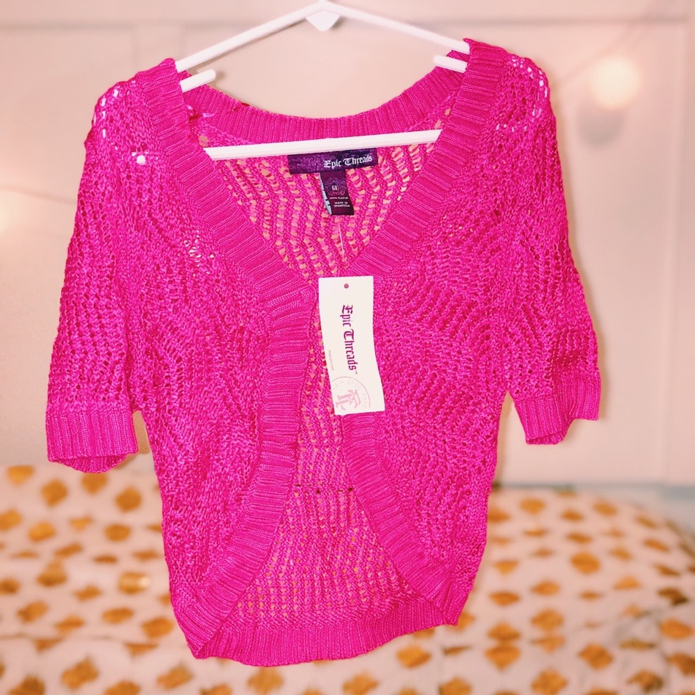 Hot pink kids cardigan (BRAND NEW)